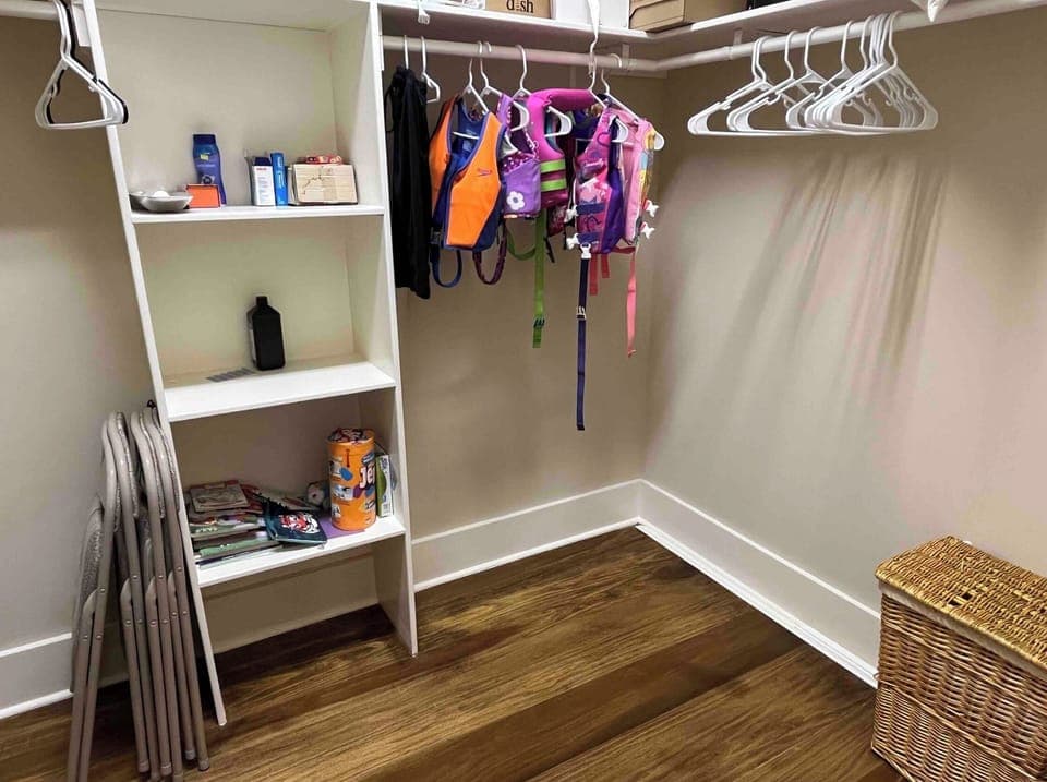 Master closet