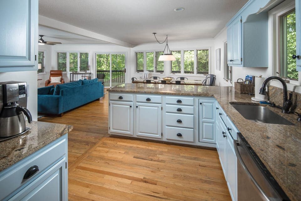 Main floor kitchen