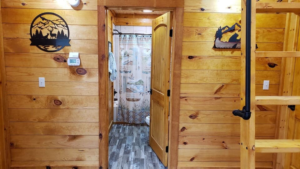 Upstairs hallway.