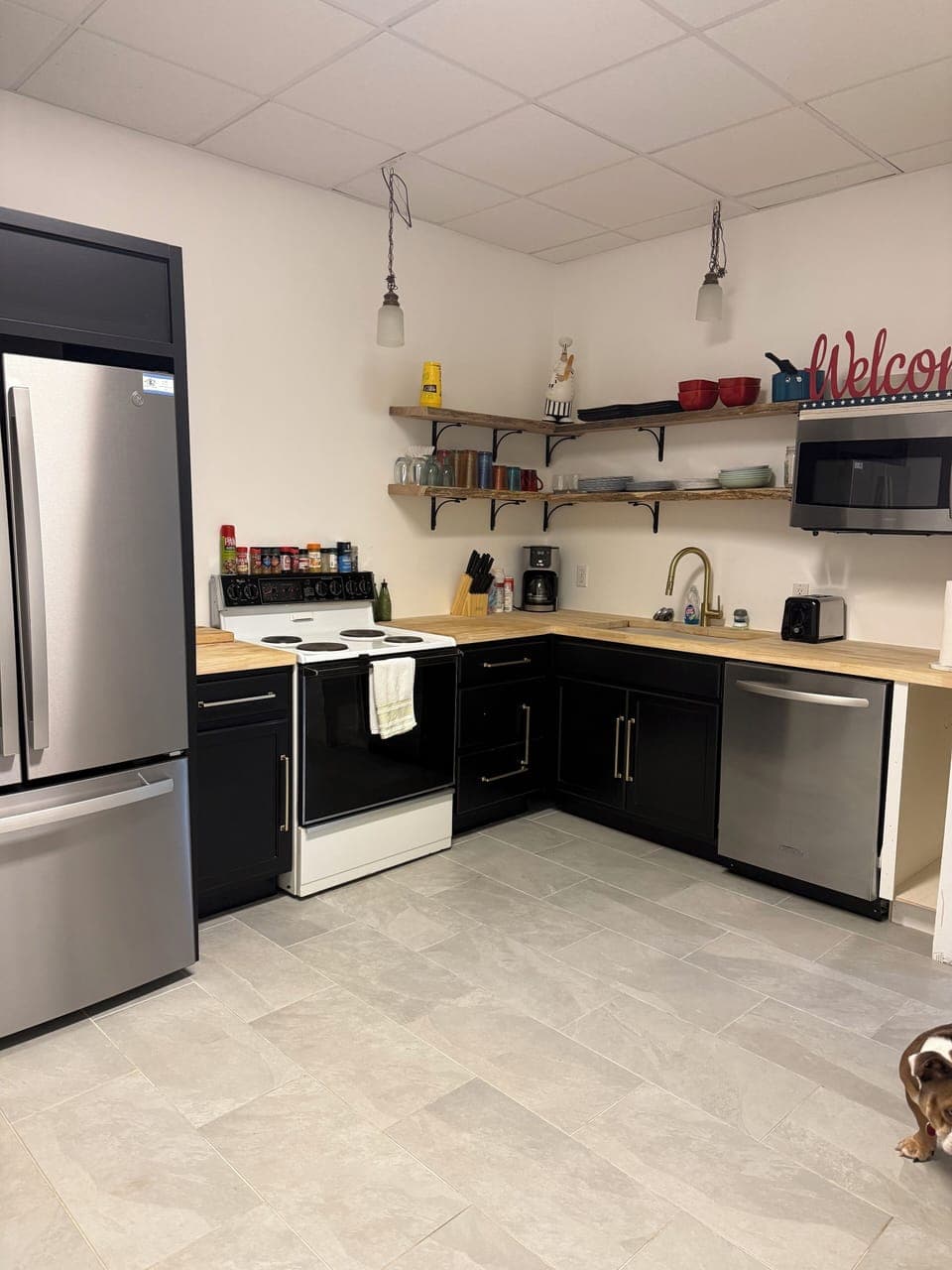 Downstairs kitchen
