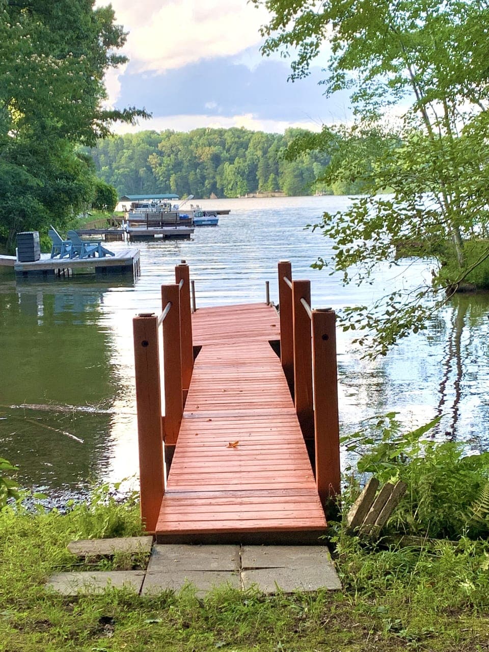 Swimming or dock a boat