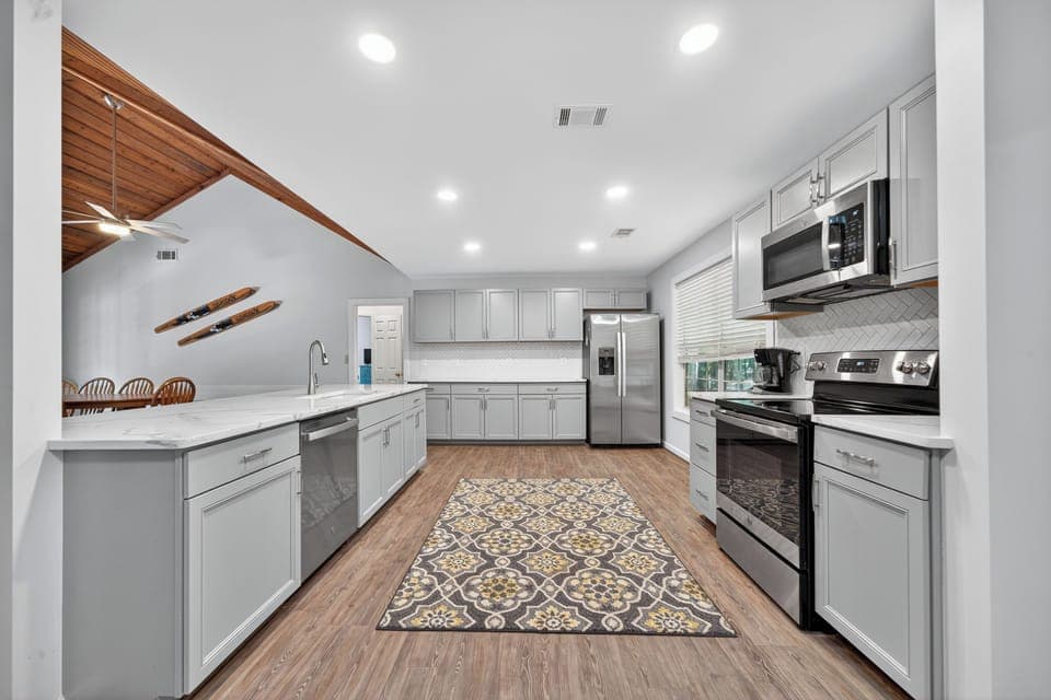 Main house kitchen