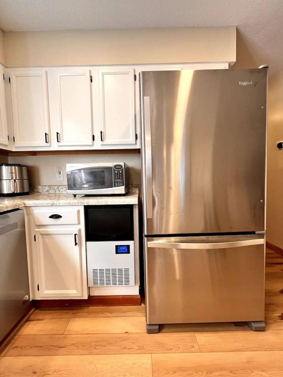 Fridge #1 and 35 Lbs. Holding Capacity Ice Maker