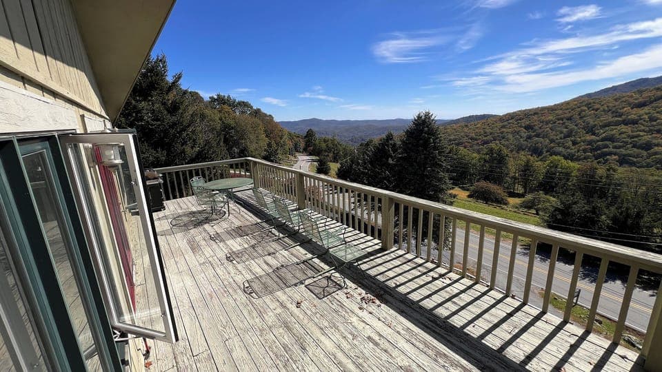 view from the porch