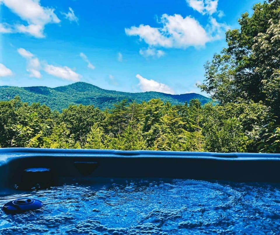 Stunning Views from the Hot Tub