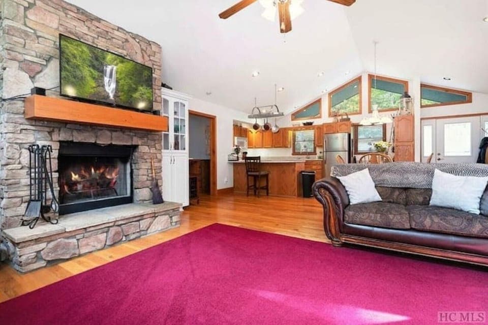 View from living room