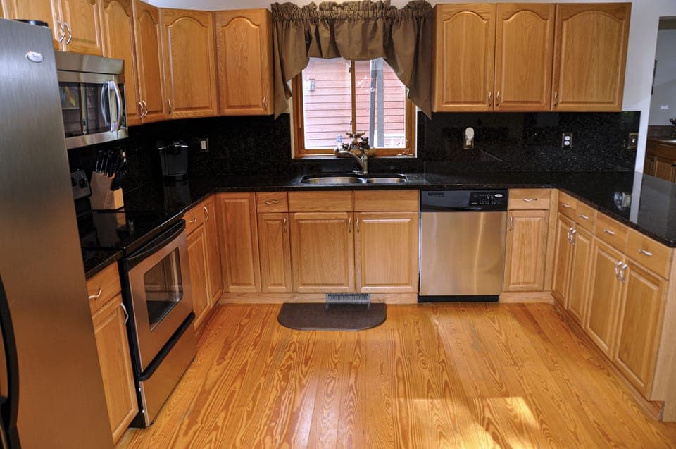 Large kitchen space