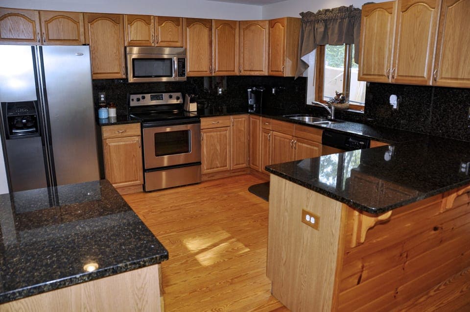 Spacious kitchen