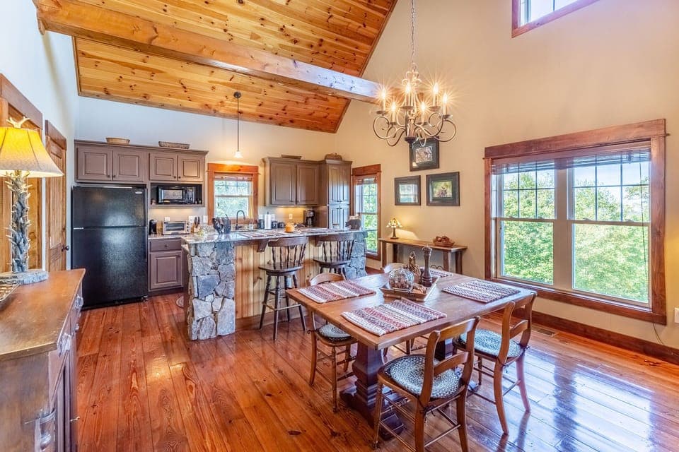Dining room - Dining room table with seating for 4.