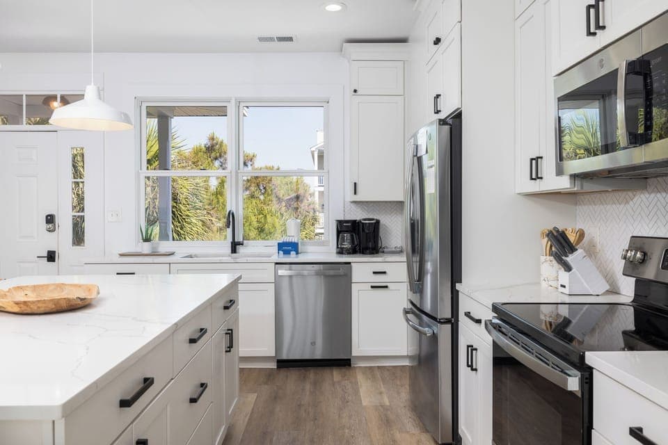 Cook your favorite meals in this designer kitchen