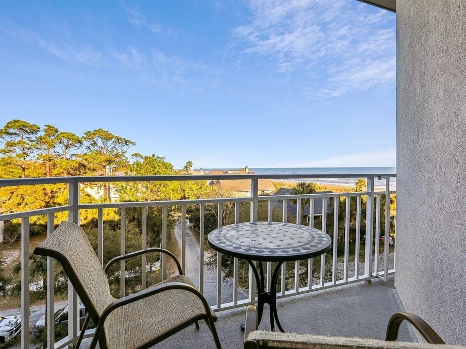 Main Balcony off Living Room at 2413 SeaCrest