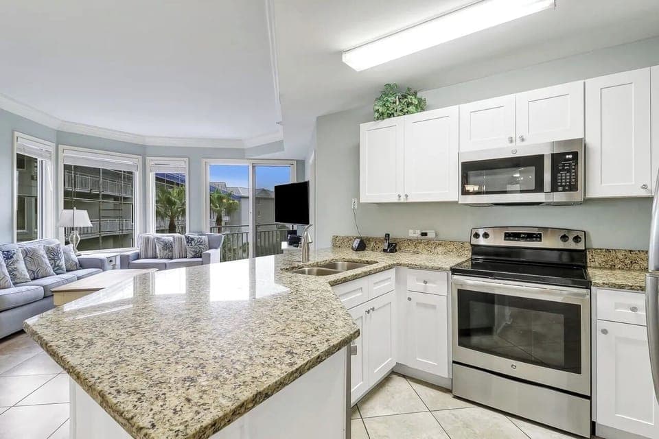 Kitchen at 1401 SeaCrest