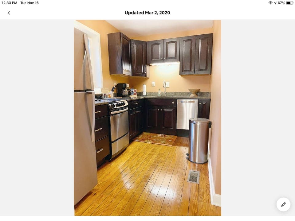 All new kitchen. 