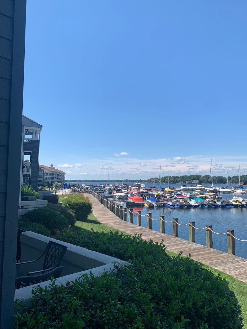 Take a nice walk on the dock