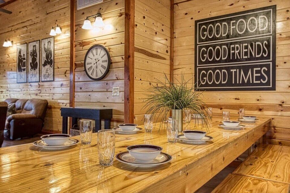 Eat, Drink and Be Beary's inviting dining table