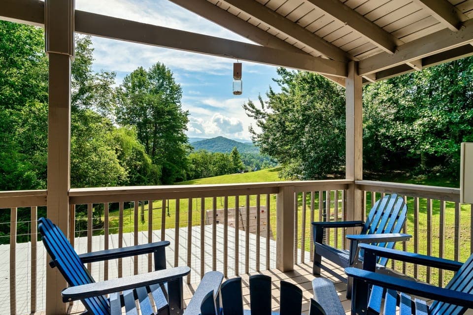 View from the deck 