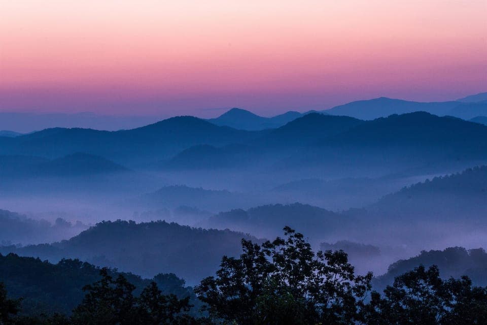 Gorgeous Smoky Mountains at Sunrise!