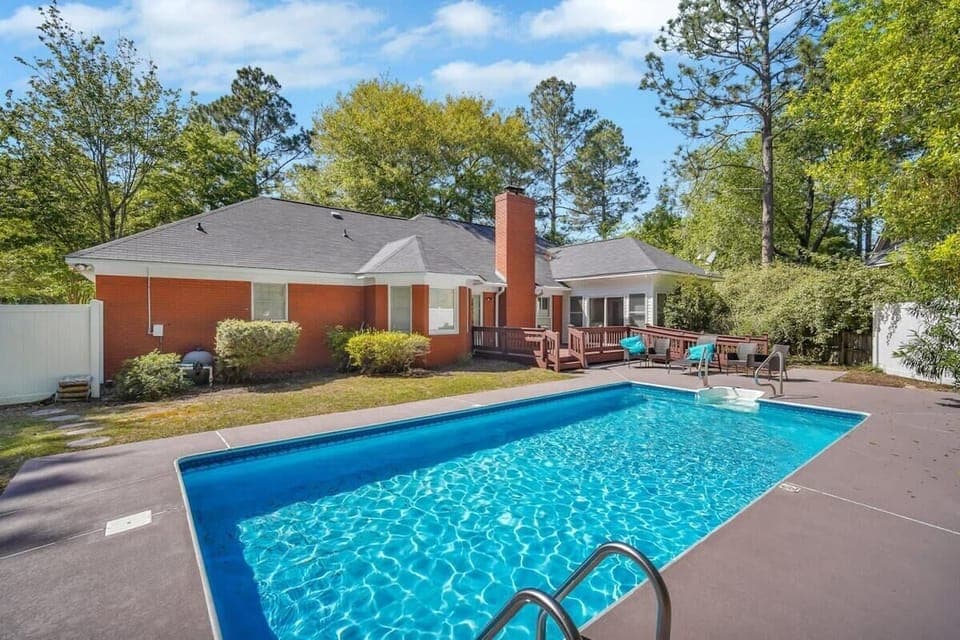 This is the beautiful pool!