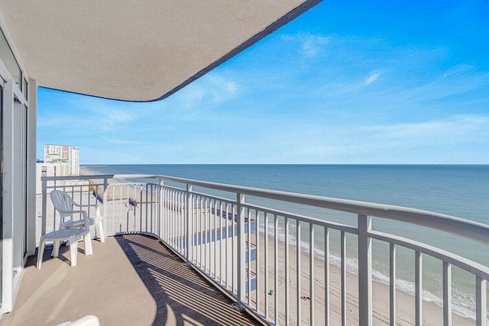 Ocean View from Balcony 