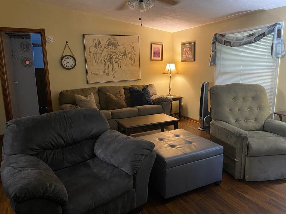 Living room area