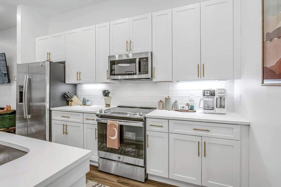 Level 2 kitchen designed for cooking enthusiasts.