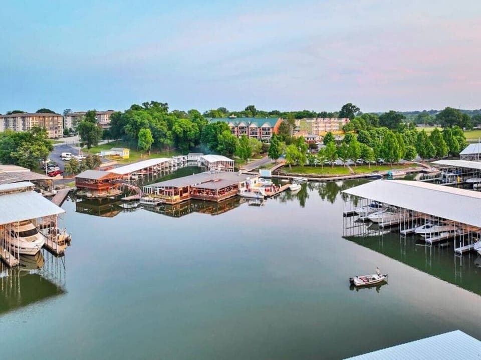Nearby marina