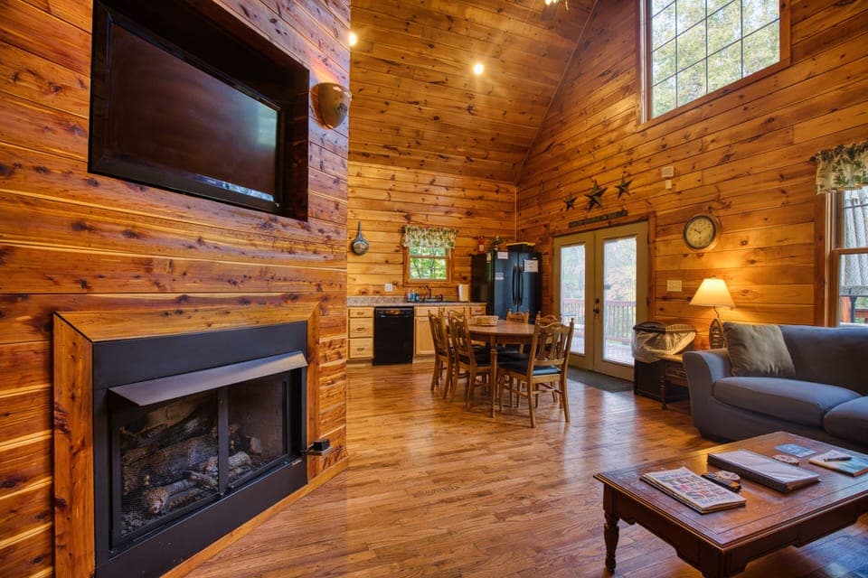 Entryway and Living Room