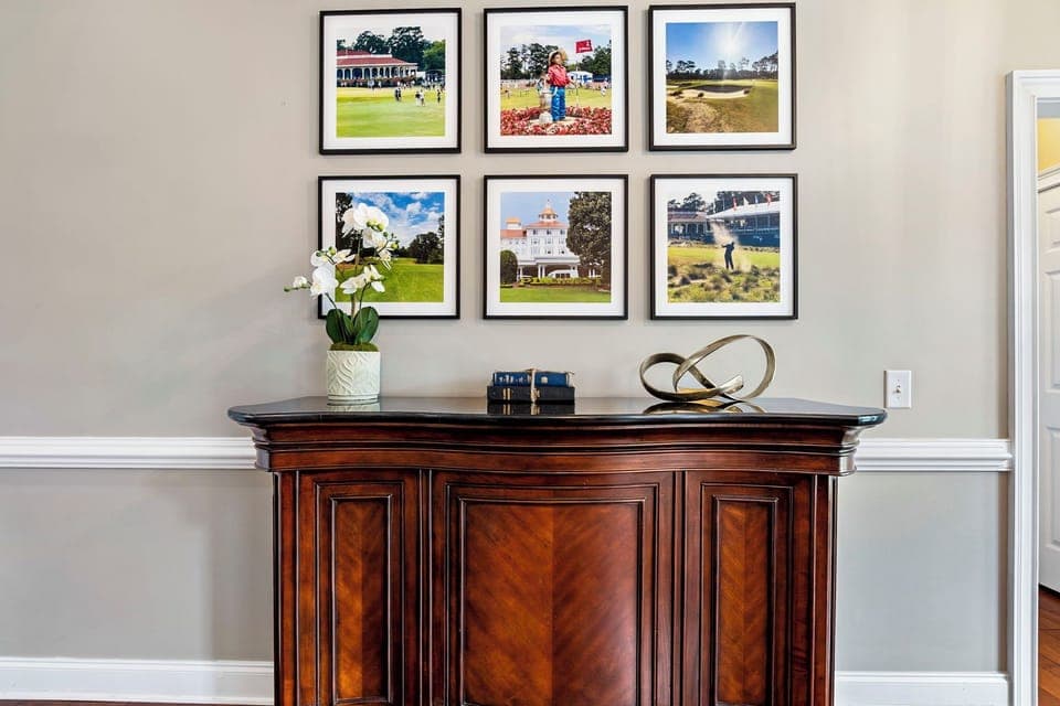 Golf Themed Decor