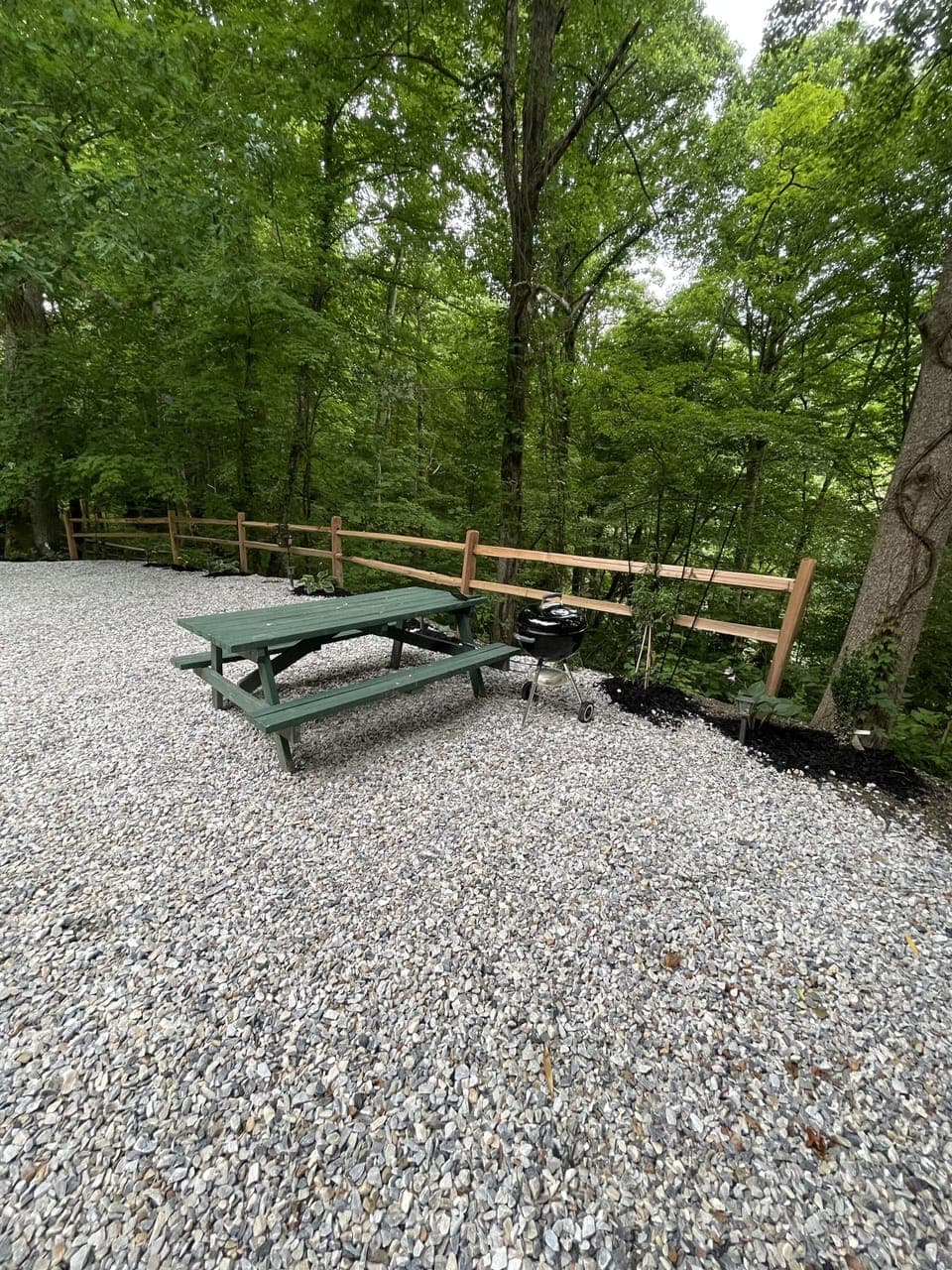 Picnic area and grill 