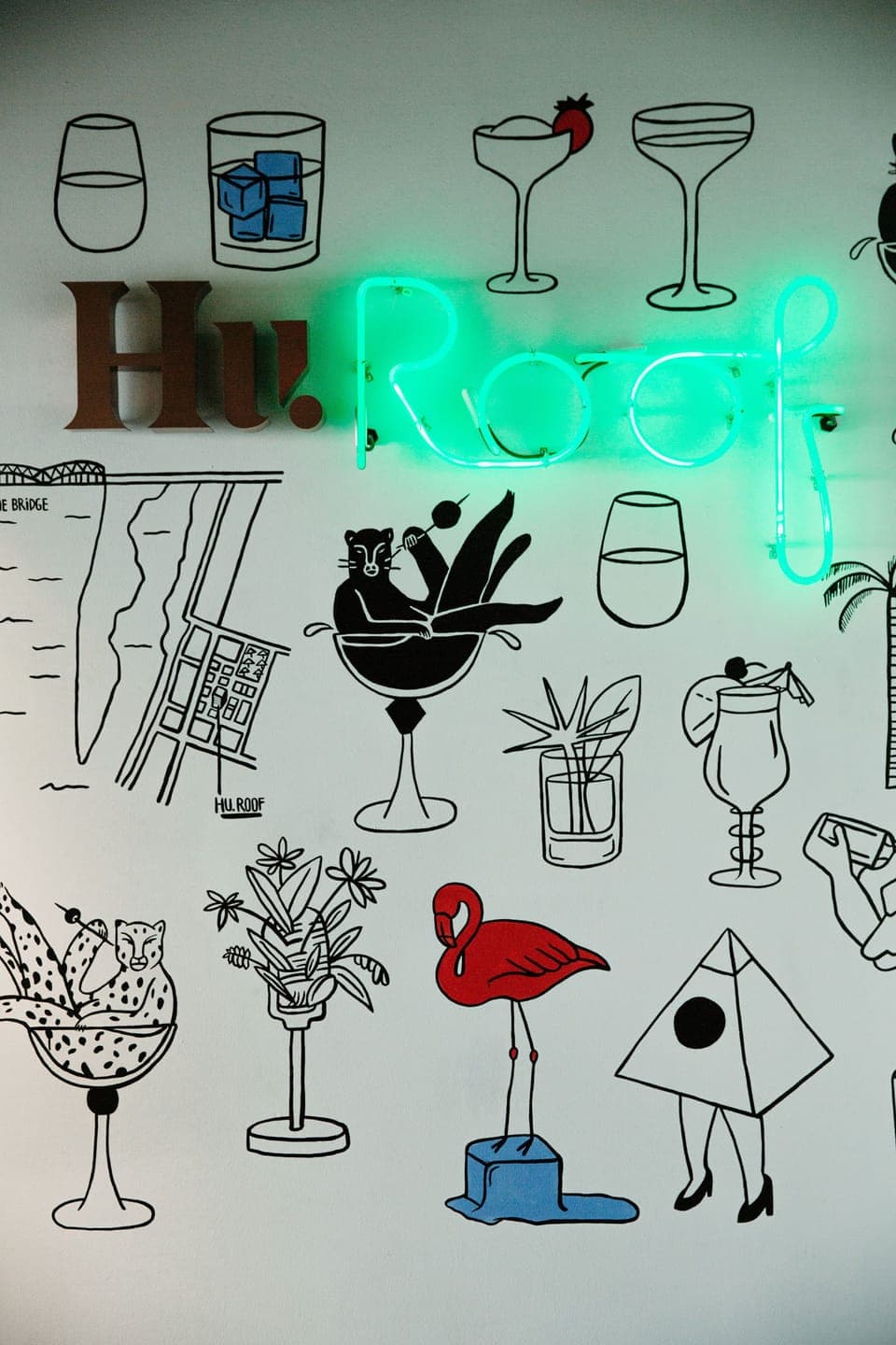 Rooftop bar
