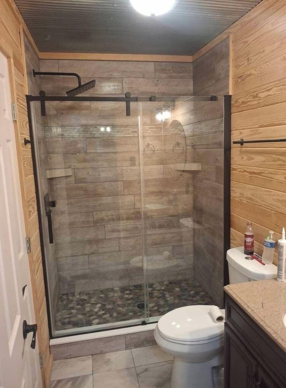 New high end luxury walk in shower !