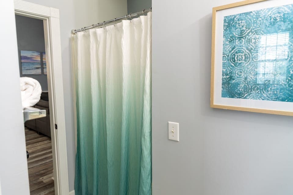 Standing shower 