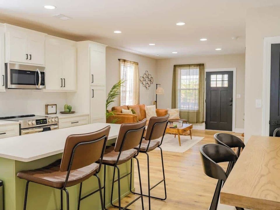 Open floor plan concept