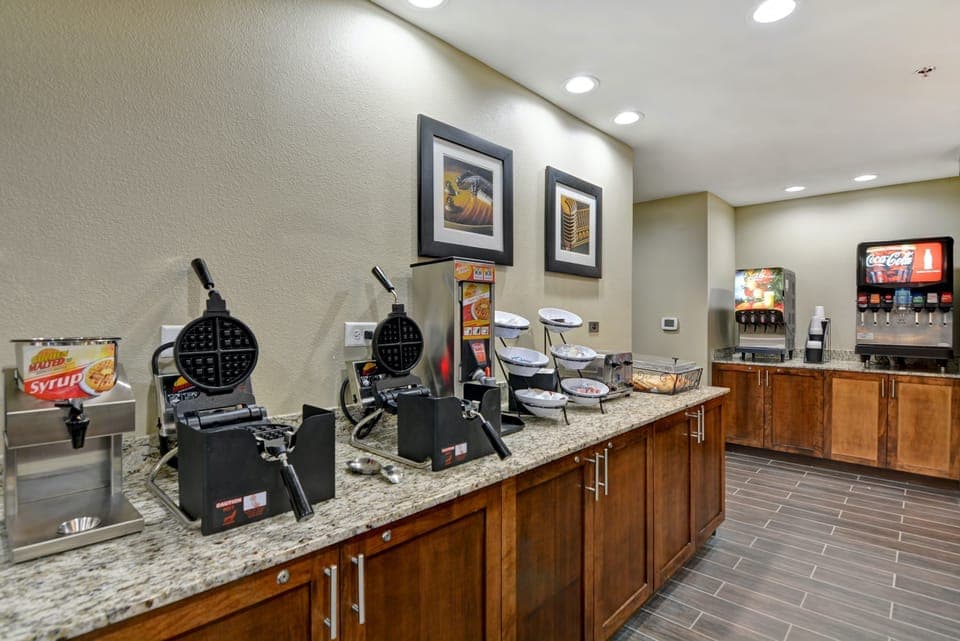 Start your day off right with complimentary breakfast