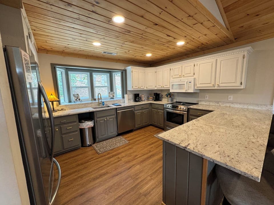 Main level full kitchen