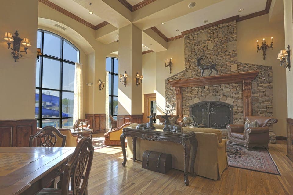 Lobby sitting area