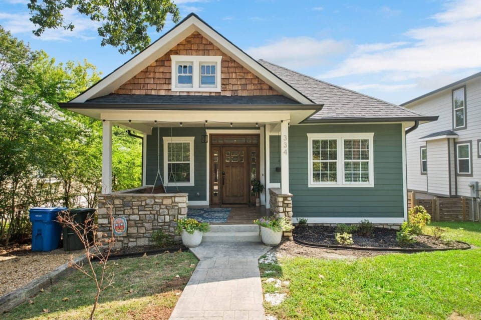 Exterior of property