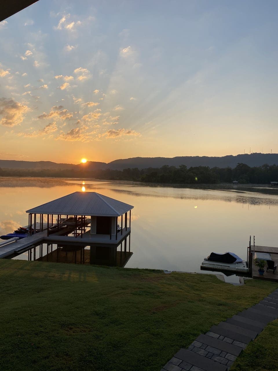 Breath taking sunrises from your room window.
