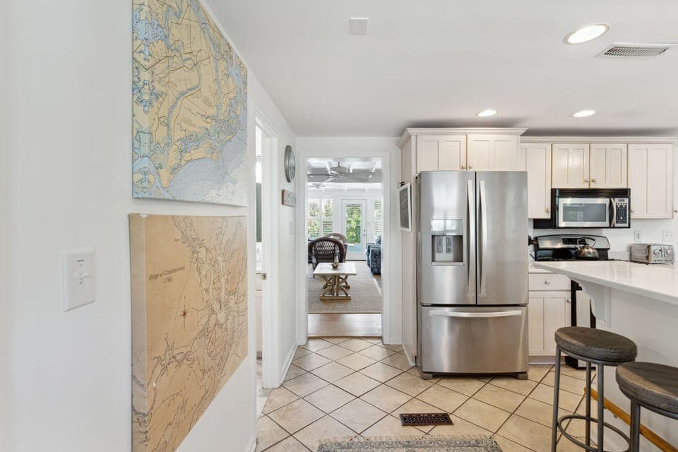 Upstairs kitchen