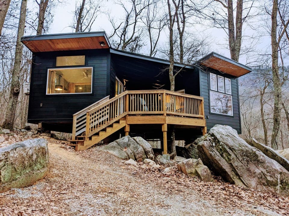 Welcome to The Bird House - a unique modern treehouse in a private forest!