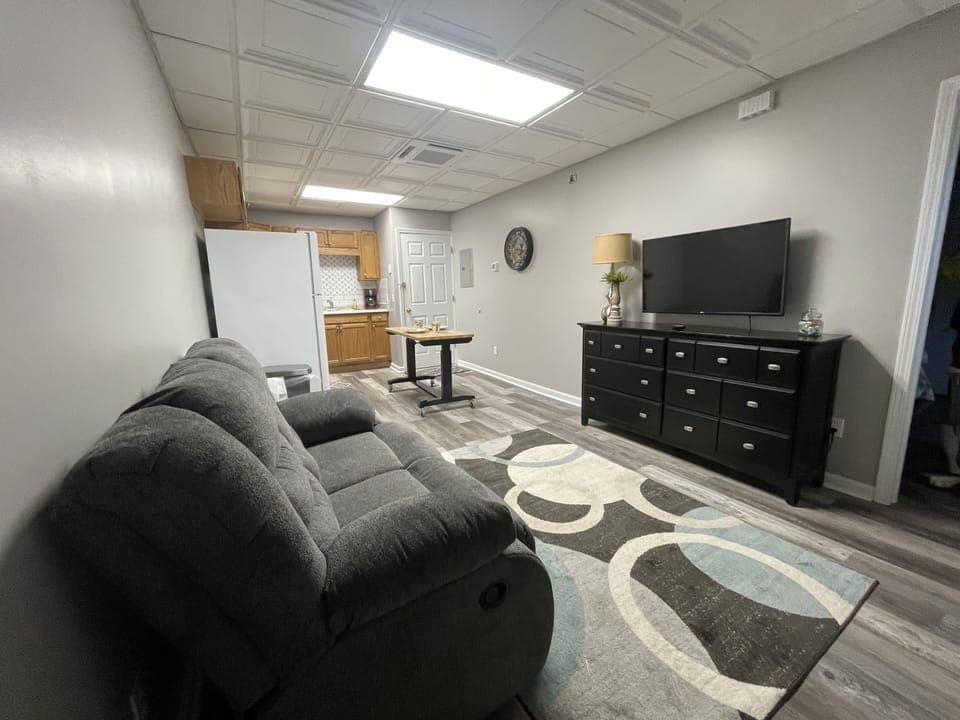 Living room  with TV