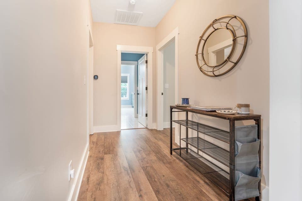 Upstairs hallway.