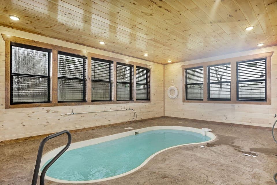 Heated indoor pool