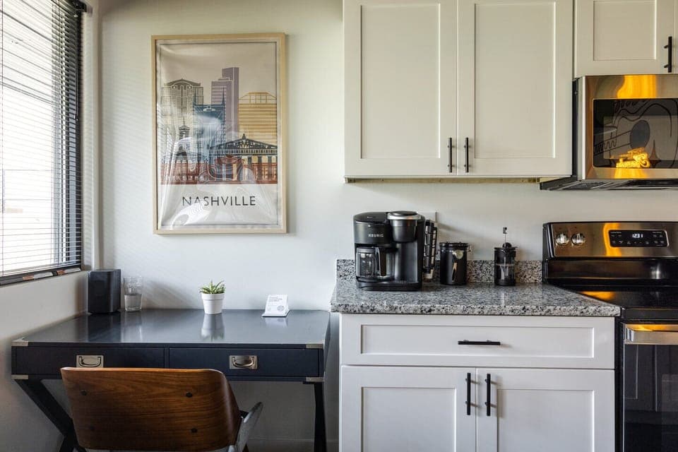Our dedicated work station provides the ideal setting to maintain your productivity throughout your stay.