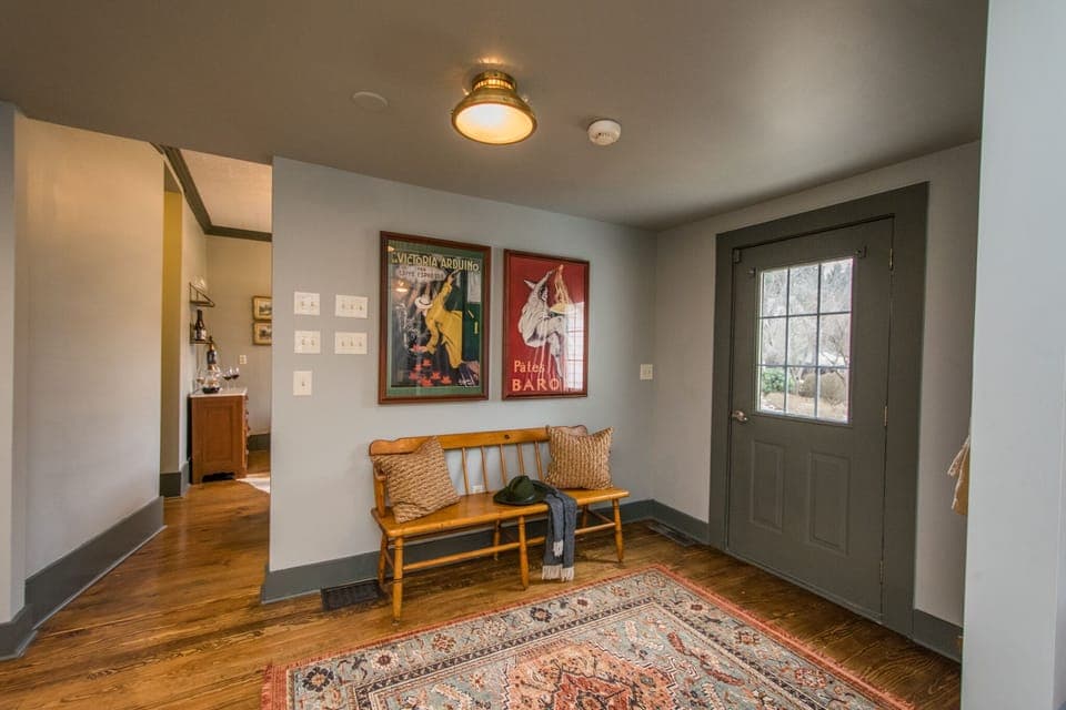 Back Hallway offers access to Back Yard
