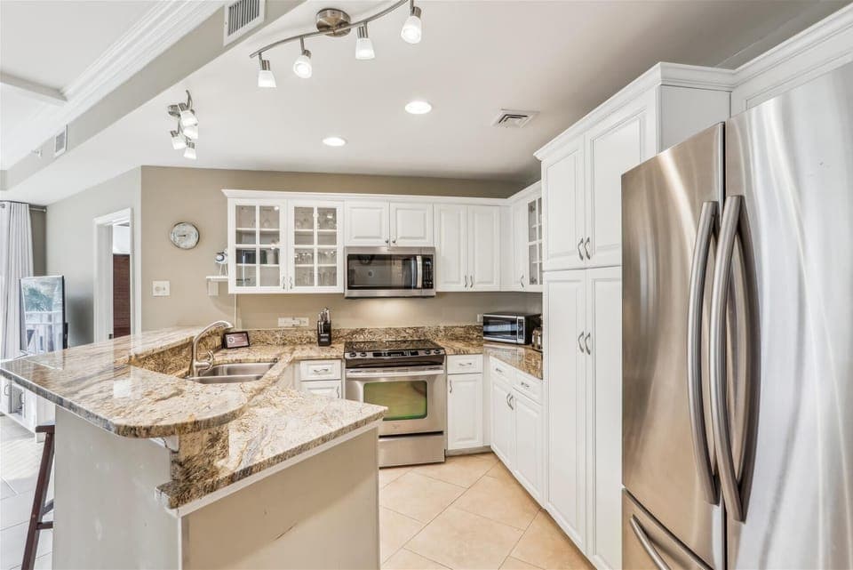 Kitchen at 1301 SeaCrest