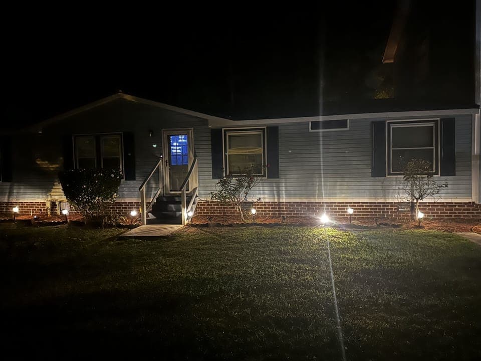 Night time view 