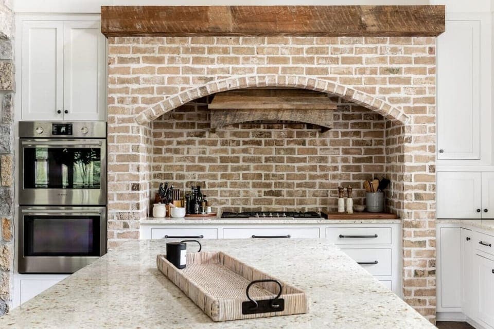 Gourmet kitchen with all the supplies you'd need for cooking a meal with your family.