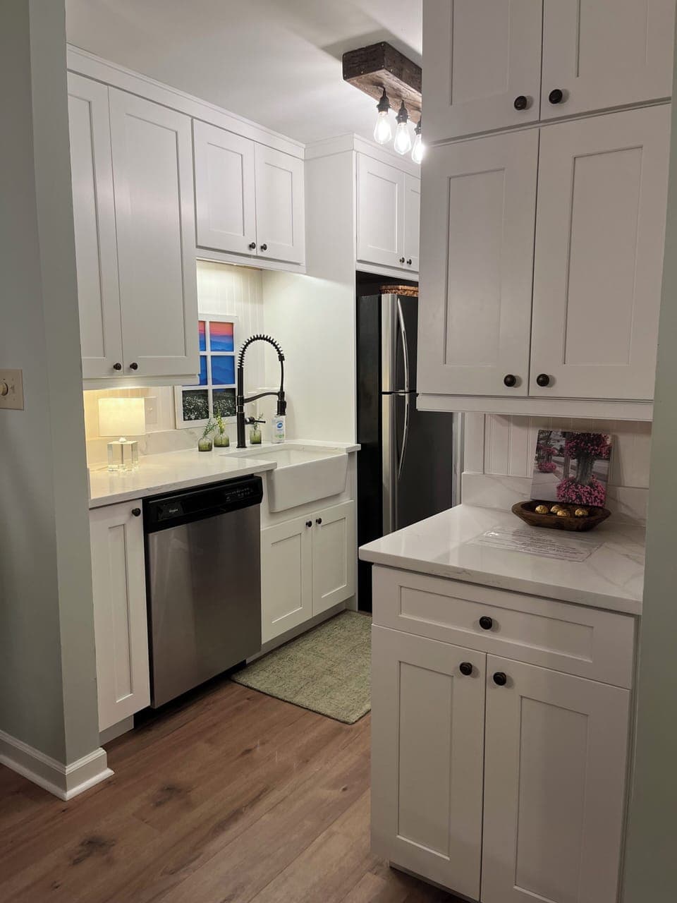 sink and counter space