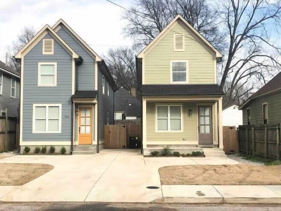 Front of Houses